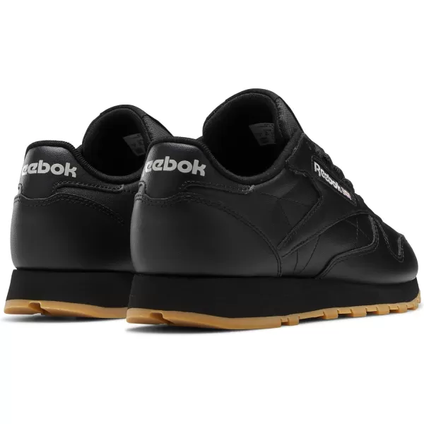 Reebok Womens Classic Leather SneakerCore BlackPure Grey 5