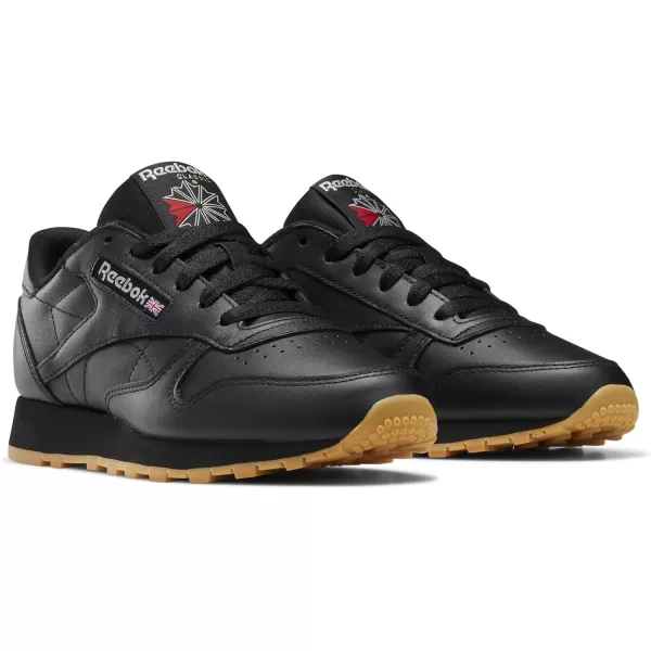 Reebok Womens Classic Leather SneakerCore BlackPure Grey 5