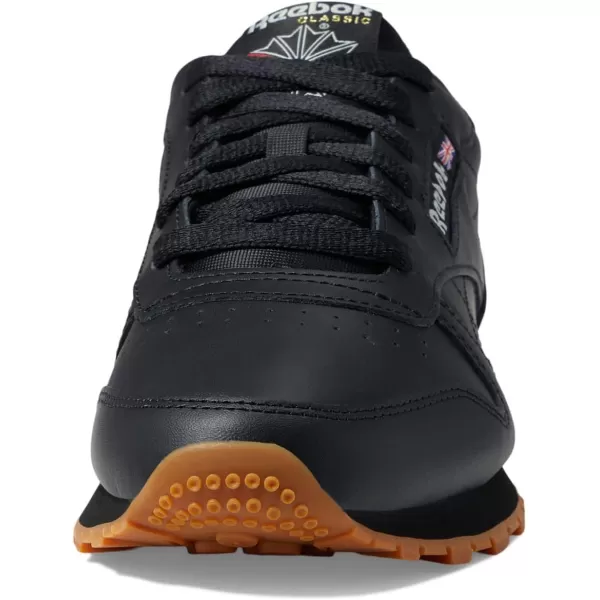 Reebok Womens Classic Leather SneakerCore BlackPure Grey 5Reebok Rubber Gum03