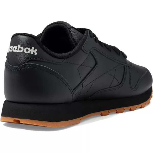 Reebok Womens Classic Leather SneakerCore BlackPure Grey 5Reebok Rubber Gum03