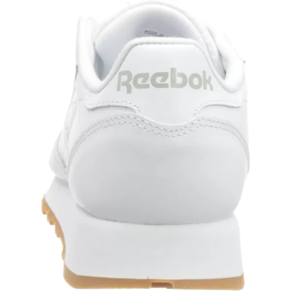 Reebok Womens Classic Leather SneakerFtwr White Pure Grey 3 Reebok Rubber Gum 03