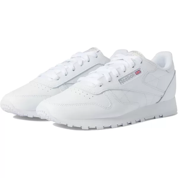 Reebok Womens Classic Leather SneakerFtwr WhiteFtwr WhitePure Grey 3