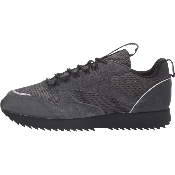 Reebok Womens Classic Leather SneakerGreyBlackPanton