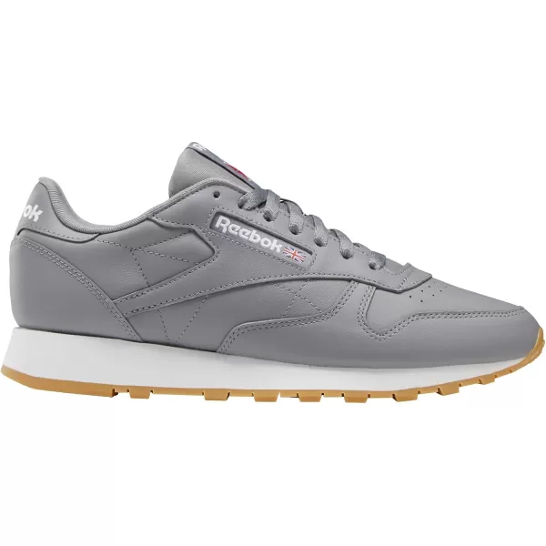 Reebok Womens Classic Leather SneakerPure Grey 5 Ftwr White Reebok Rubber Gum 03