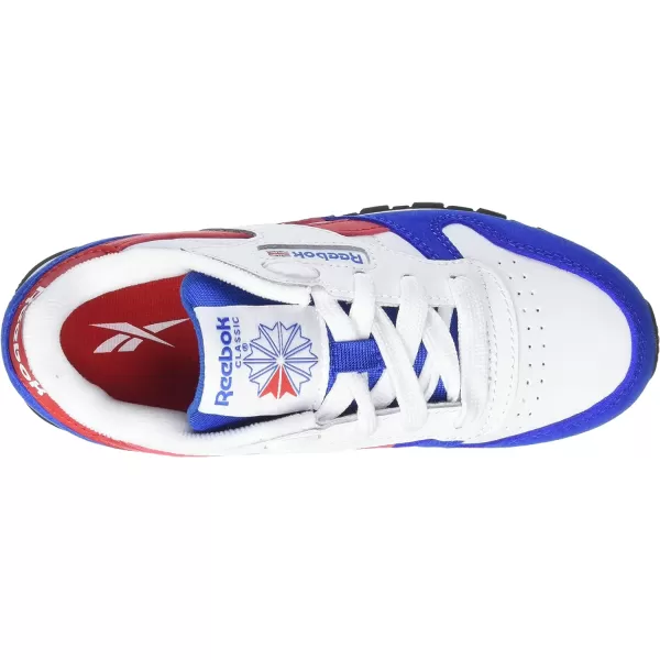 Reebok Womens Classic Leather SneakerVector Blue Ftwr White Vector Red