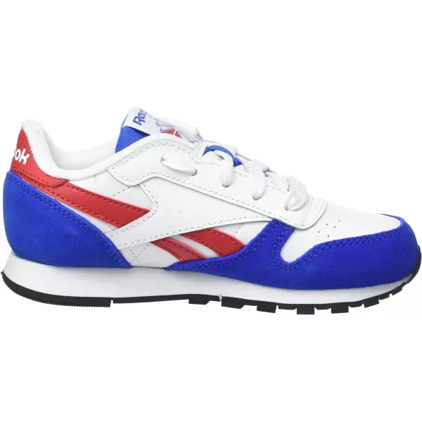 Reebok Womens Classic Leather SneakerVector Blue Ftwr White Vector Red