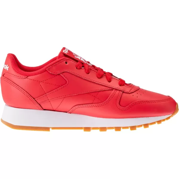 Reebok Womens Classic Leather SneakerVector Red Ftwr White Reebok Rubber Gum 03