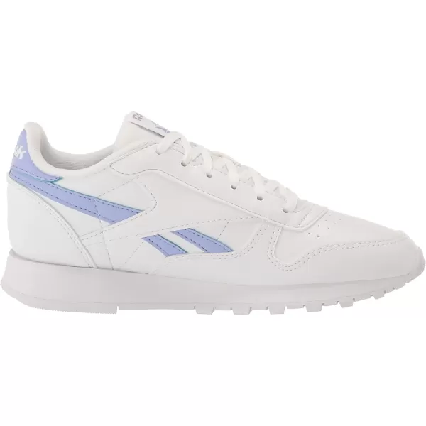 Reebok Womens Classic Leather SneakerVegan CollectionWhiteLilac Glow