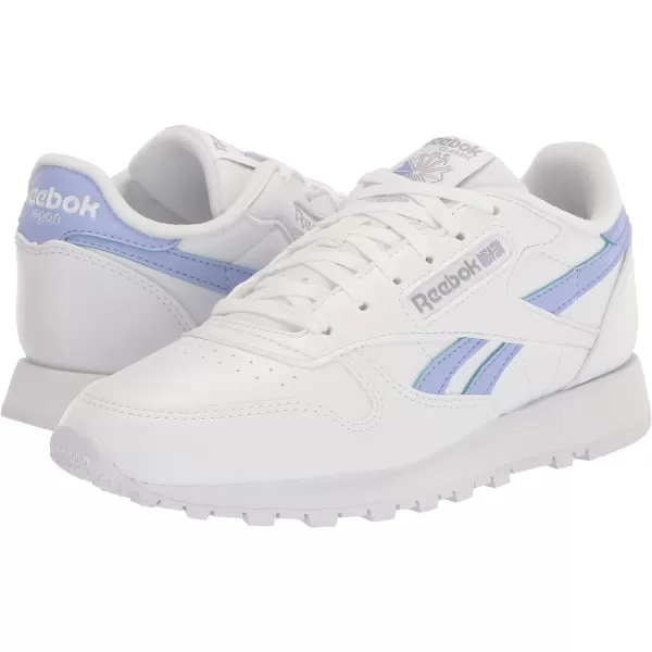 Reebok Womens Classic Leather SneakerVegan CollectionWhiteLilac Glow