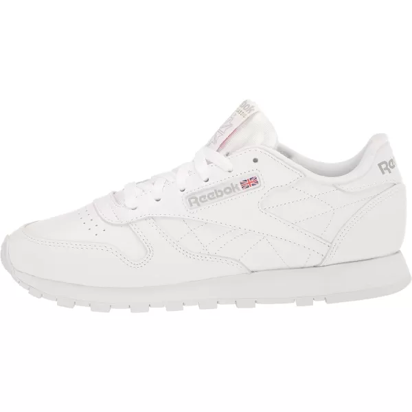 Reebok Womens Classic Leather SneakerWhite Intense WhiteGum