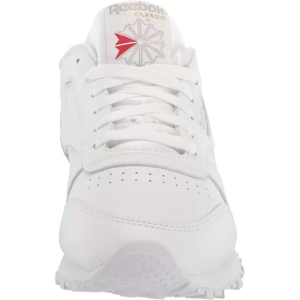 Reebok Womens Classic Leather SneakerWhite Intense WhiteGum