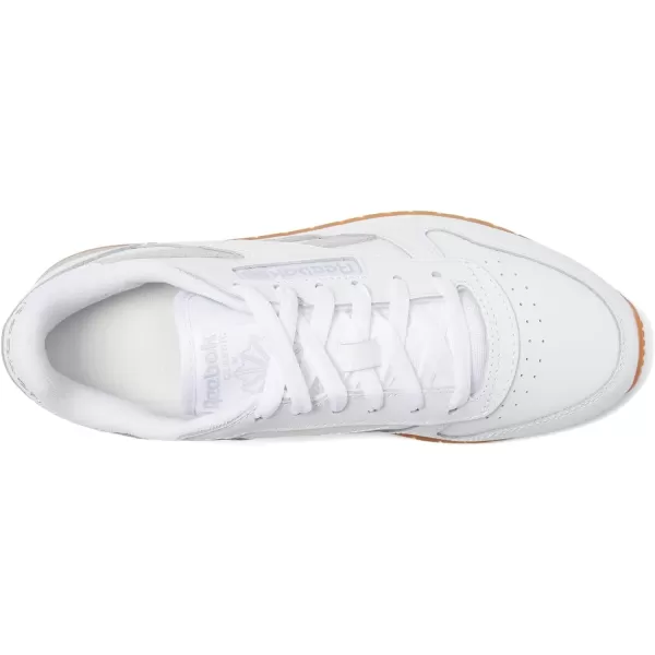 Reebok Womens Classic Leather SneakerWhiteCold GreyChalk