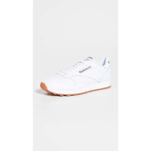 Reebok Womens Classic Leather SneakerWhiteGum