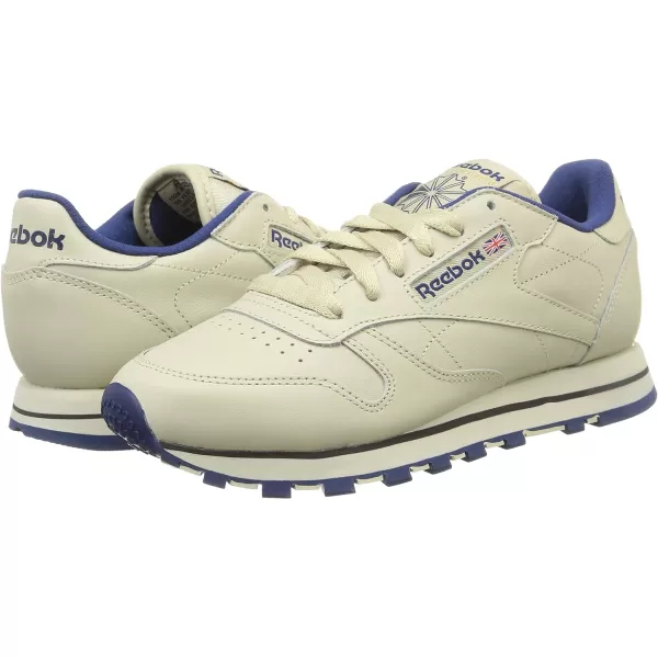 Reebok Womens Classic Leather SneakerWhiteNavy