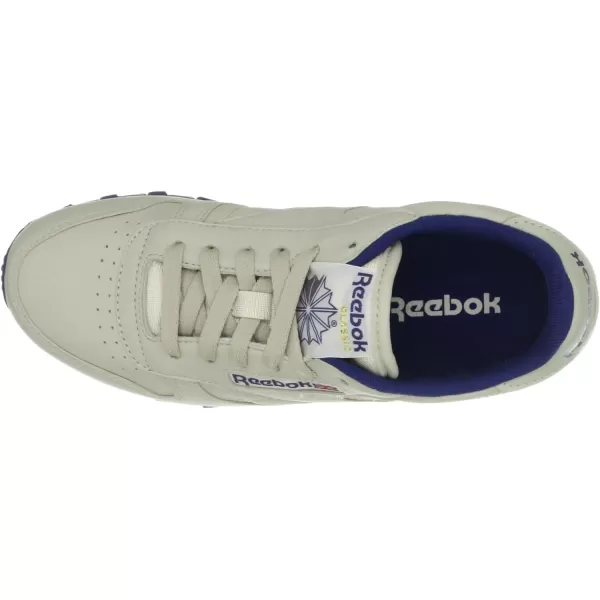 Reebok Womens Classic Leather SneakerWhiteNavy