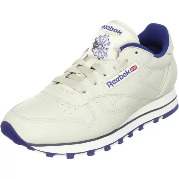 Reebok Womens Classic Leather SneakerWhiteNavy