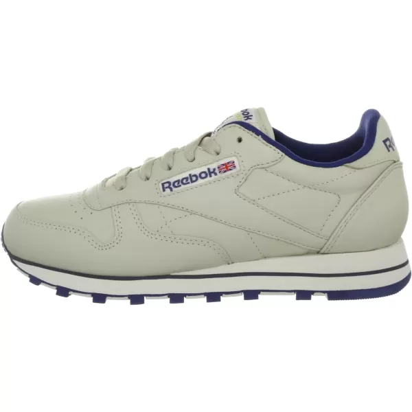 Reebok Womens Classic Leather SneakerWhiteNavy