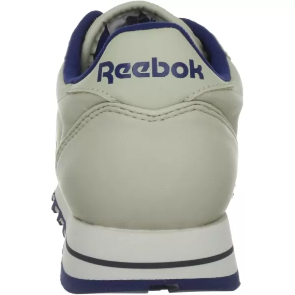 Reebok Womens Classic Leather SneakerWhiteNavy