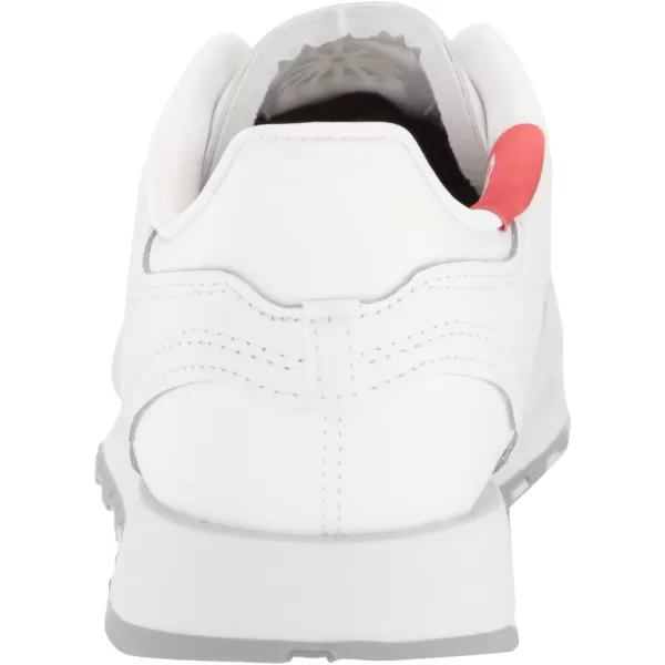 Reebok Womens Classic Leather SneakerWhitePure GreyRhodonite