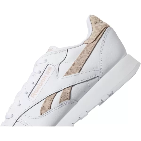 Reebok Womens Classic Leather SneakerWhiteSoft Ecru