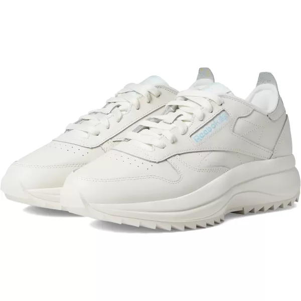 Reebok Womens Classic Leather Sp Extra SneakerChalkBlue PeakChalk