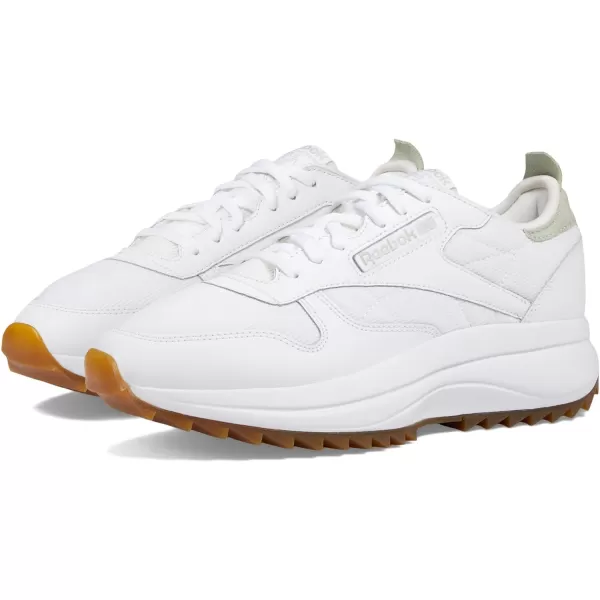 Reebok Womens Classic Leather Sp Extra SneakerFootwear WhiteVintage GreenReebok Lee 5