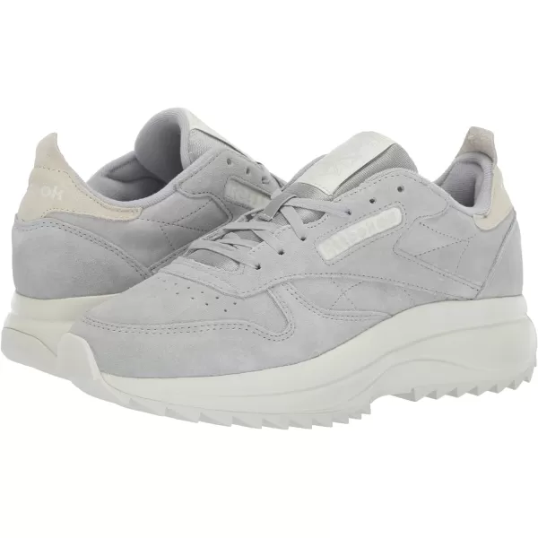 Reebok Womens Classic Leather Sp Extra SneakerPure GreyStuccoChalk