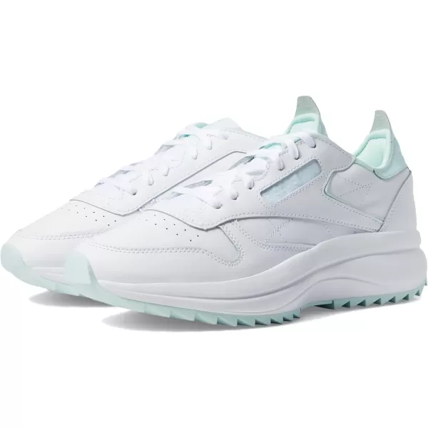 Reebok Womens Classic Leather Sp Extra SneakerWhiteMist