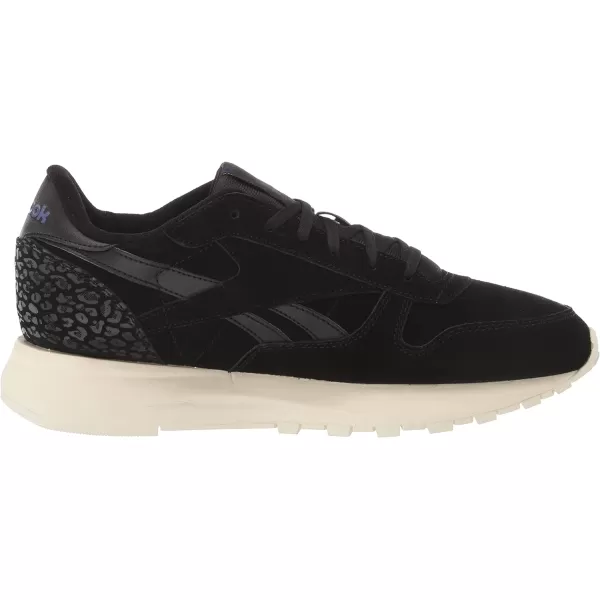 Reebok Womens Classic Leather Sp SneakerBlackChalk