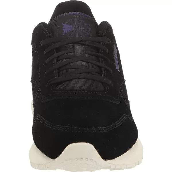 Reebok Womens Classic Leather Sp SneakerBlackChalk