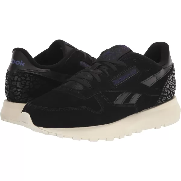 Reebok Womens Classic Leather Sp SneakerBlackChalk