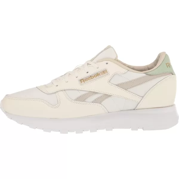 Reebok Womens Classic Leather Sp SneakerChalkMoonstoneLight Sage