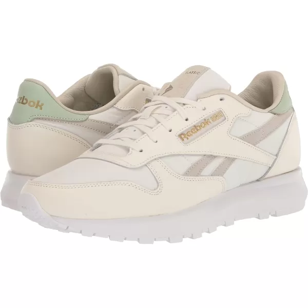 Reebok Womens Classic Leather Sp SneakerChalkMoonstoneLight Sage