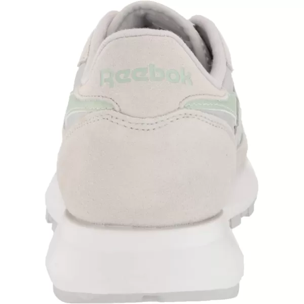 Reebok Womens Classic Leather Sp SneakerPure GreyLight Sage