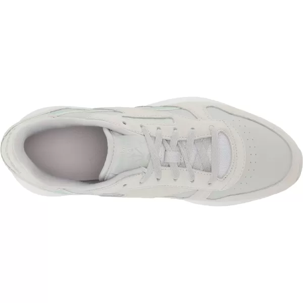 Reebok Womens Classic Leather Sp SneakerPure GreyLight Sage