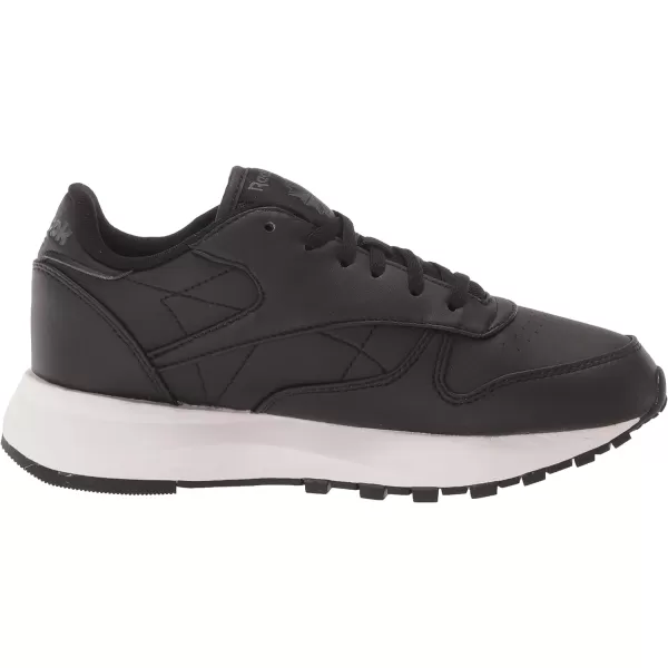 Reebok Womens Classic Leather Sp SneakerVegan CollectionBlackPure Grey