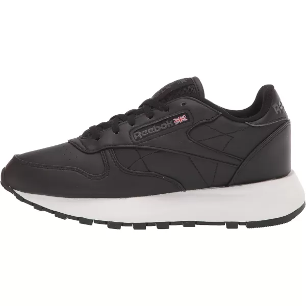 Reebok Womens Classic Leather Sp SneakerVegan CollectionBlackPure Grey