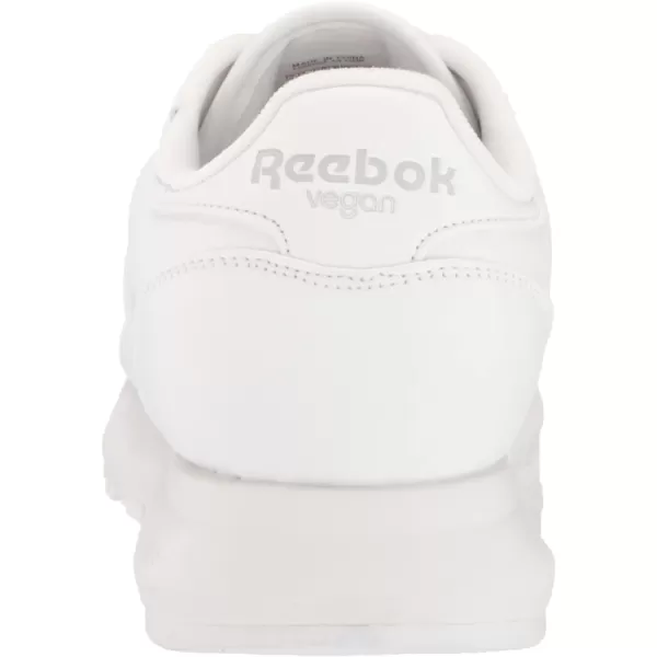 Reebok Womens Classic Leather Sp SneakerVegan CollectionWhitePure Grey