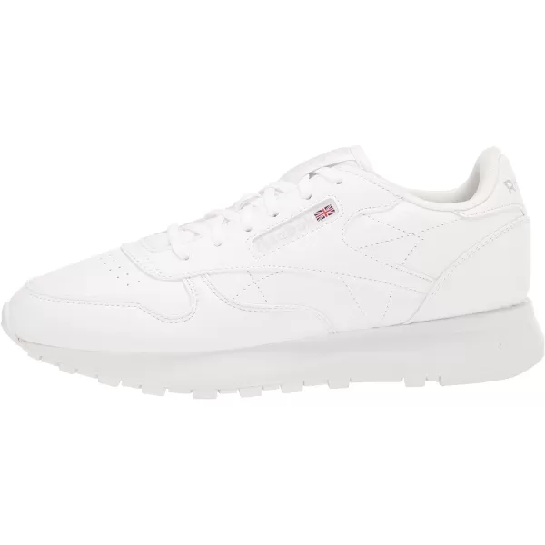 Reebok Womens Classic Leather Sp SneakerVegan CollectionWhitePure Grey