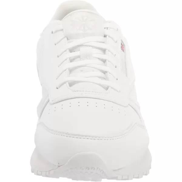 Reebok Womens Classic Leather Sp SneakerVegan CollectionWhitePure Grey