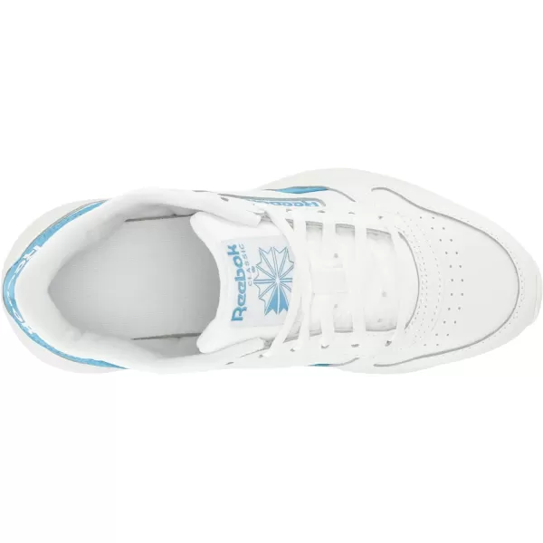 Reebok Womens Classic Leather Sp SneakerWhiteEssential Blue