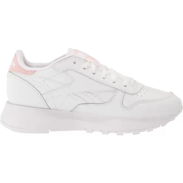 Reebok Womens Classic Leather Sp SneakerWhitePorcelain Pink