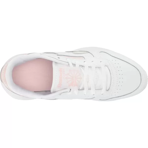 Reebok Womens Classic Leather Sp SneakerWhitePorcelain Pink