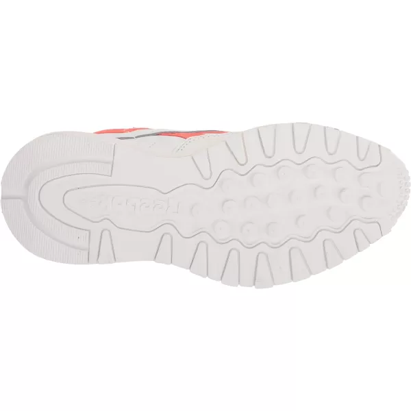 Reebok Womens Classic Leather Sp SneakerWhiteSemi Orange Flare