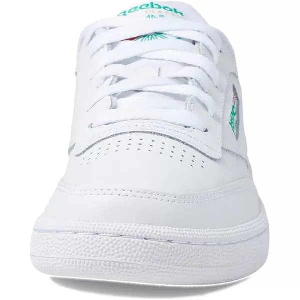 Reebok Womens Club C 85 SneakerFtwr WhiteFtwr WhiteGoldmt