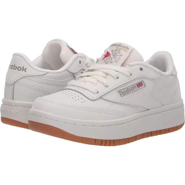 Reebok Womens Club C 85 Vintage Walking ShoeWhite