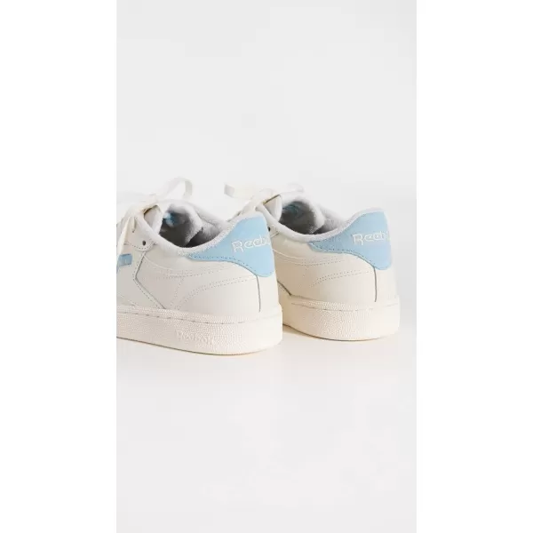 Reebok Womens Club C 85 Walking ShoeChalkBlue PearlAlabaster