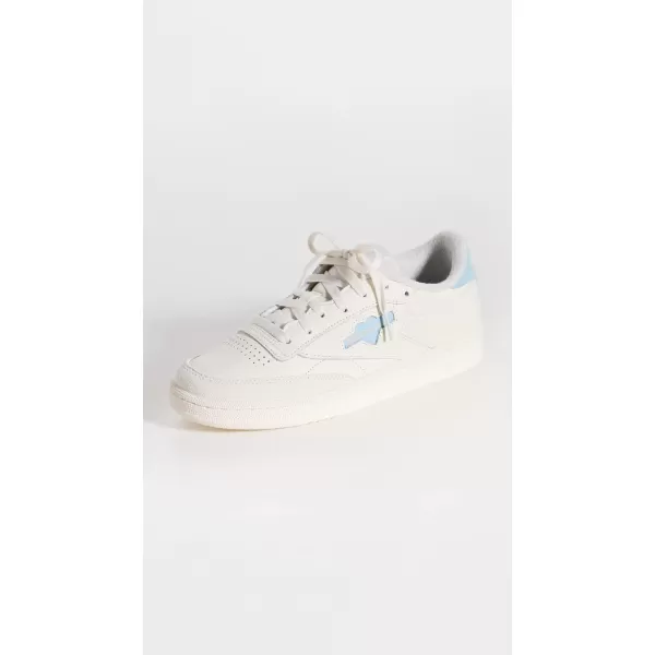 Reebok Womens Club C 85 Walking ShoeChalkBlue PearlAlabaster