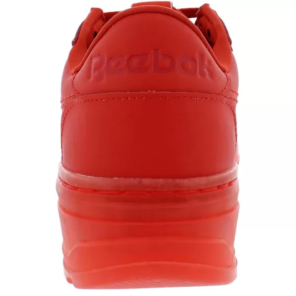 Reebok Womens Club C Double Geo SneakerInstinct RedInstinct RedInstinct Red