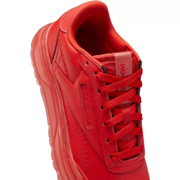 Reebok Womens Club C Double Geo SneakerRed